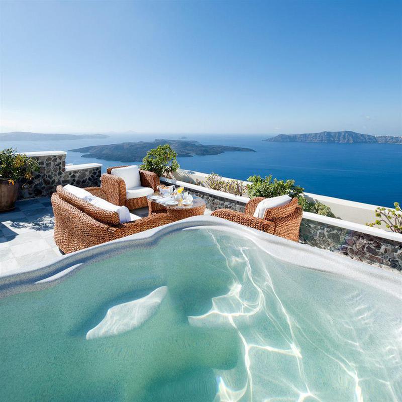 Santorini Luxury Villas Fira  Bagian luar foto